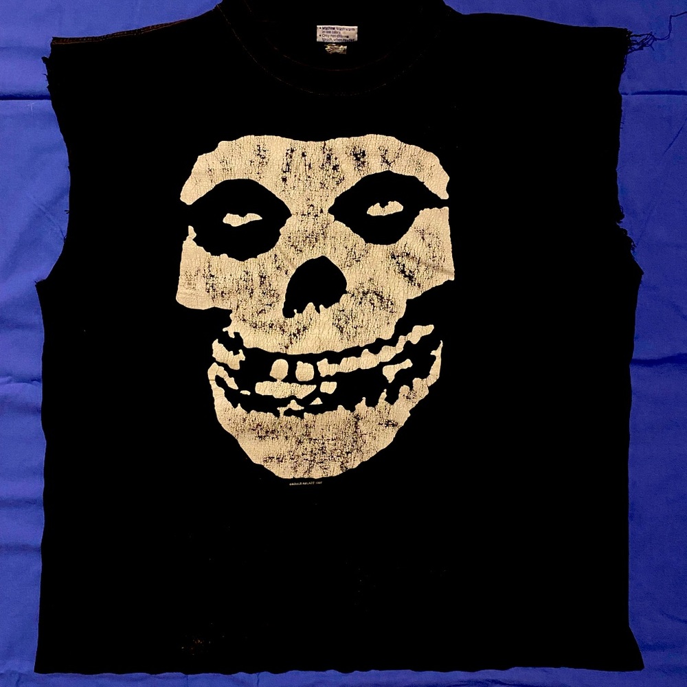 Vintage Rare The Misfits European Invasion 1998 shirt